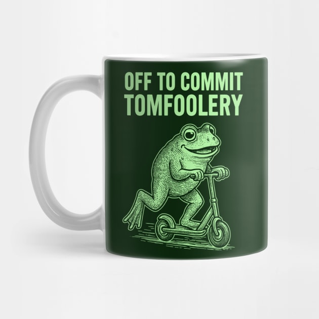 Off to Commit Tomfoolery by CreativeSage